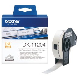 Brother Rotolo 400 Etichette 17 x 54 mm — BRODK11204 | Ecotempo