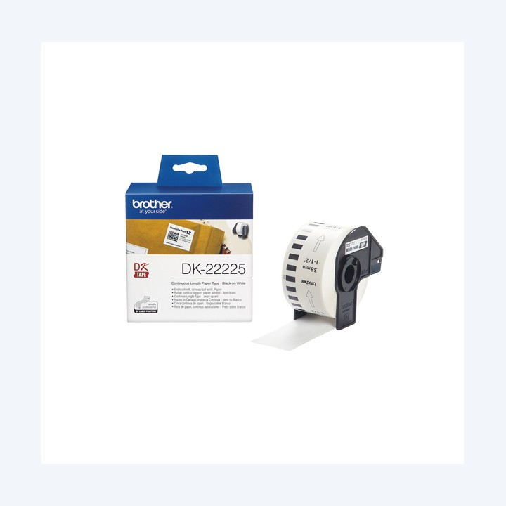 Brother Rotolo etichetta continua carta — BRODK22225 | Ecotempo