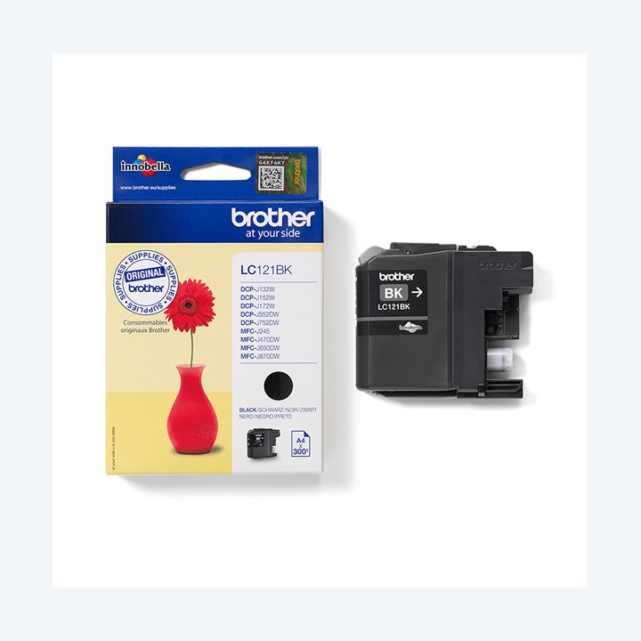 Brother Cartuccia Nero LC121BK 300 pag | Ecotempo