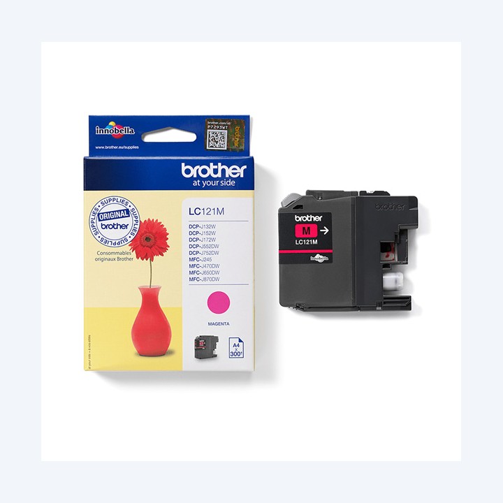 Brother Cartuccia Magenta LC121M 300 pag | Ecotempo