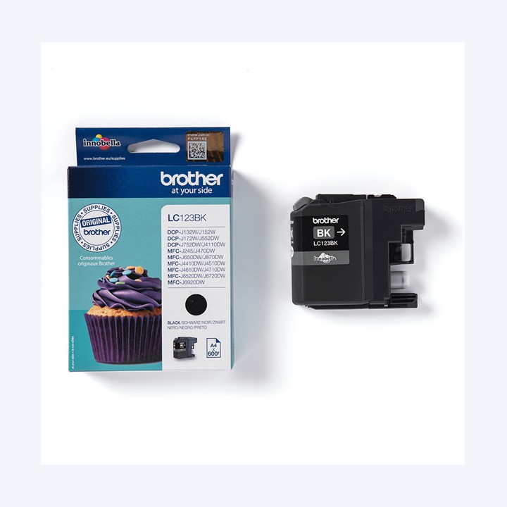 Brother Cartuccia Nero LC123BK 600 pag | Ecotempo