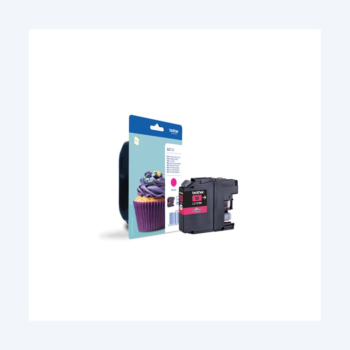 Brother Cartuccia Magenta LC123MBP 600 pag | Ecotempo
