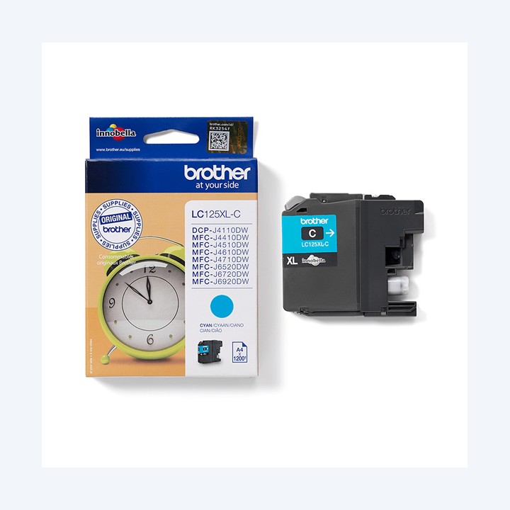 Brother Cartuccia Ciano LC125XLC- 1200 pag | Ecotempo