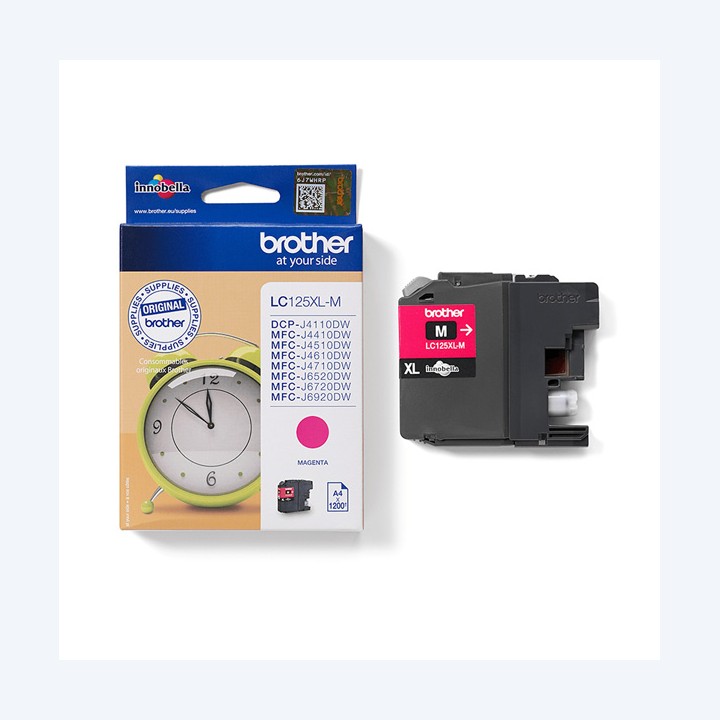 Brother Cartuccia Magenta LC125XLM 1200 pag | Ecotempo