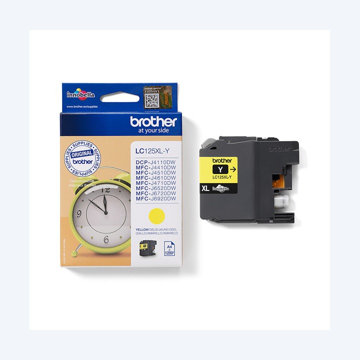 Brother Cartuccia Giallo LC125XLY- 1200 pag | Ecotempo