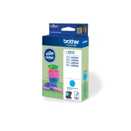 Brother Cartuccia Ciano LC221C 260 pag | Ecotempo