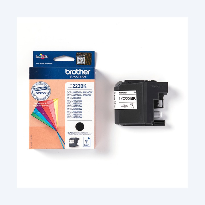 Brother Cartuccia Nero LC223BK 550 pag | Ecotempo