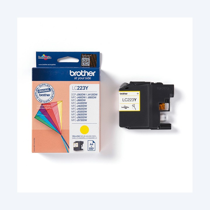 Brother Cartuccia Giallo LC223Y- 550 pag | Ecotempo