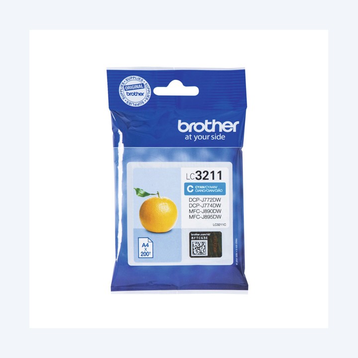 Brother Cartuccia Ciano LC3211C 200 pag | Ecotempo