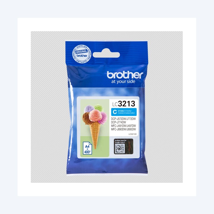 Brother Cartuccia Ciano LC3213C 400 pag | Ecotempo