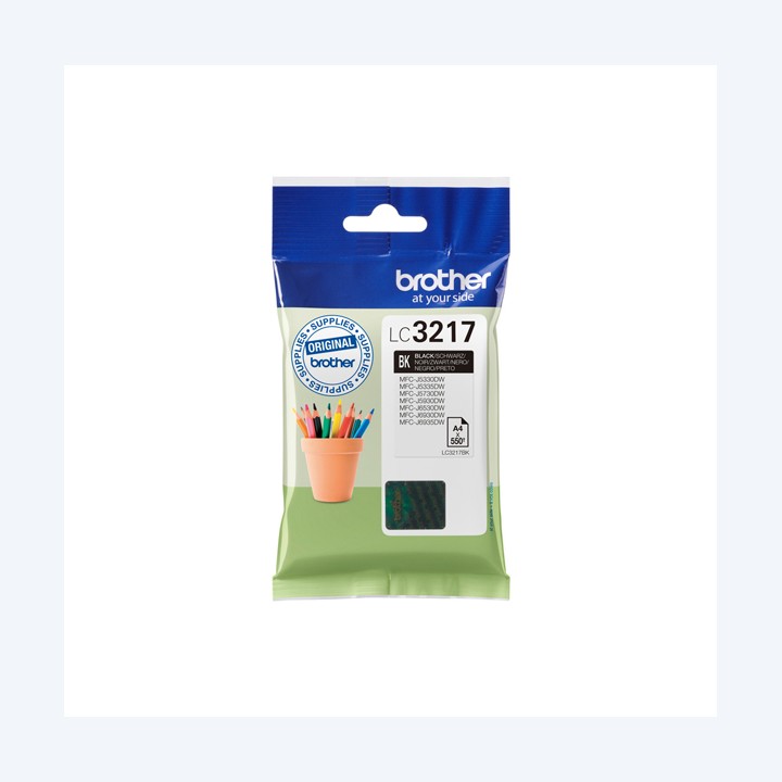 Brother Cartuccia Nero LC3217BK 550 pag | Ecotempo