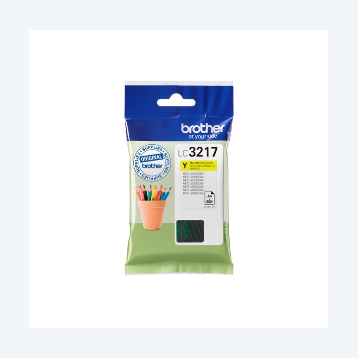 Brother Cartuccia Giallo LC3217Y 550 pag | Ecotempo