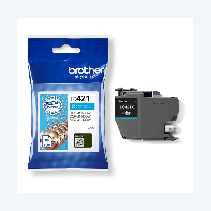 Brother Cartuccia Ink Ciano LC421C 200 pag | Ecotempo