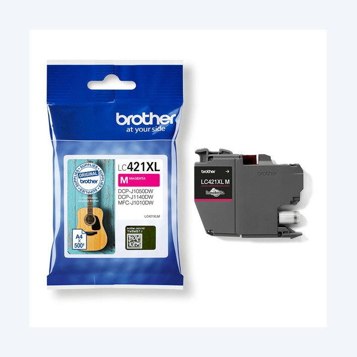 Brother Cartuccia Ink Magenta LC421XLM 500 pag | Ecotempo
