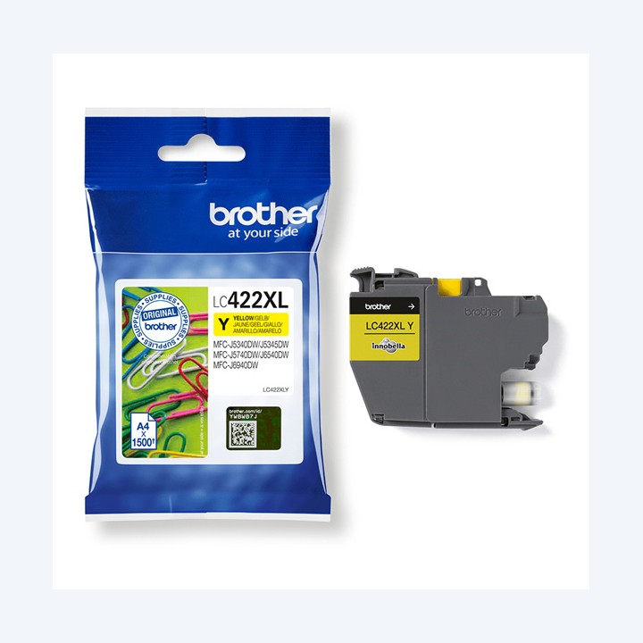 Brother Cartuccia Giallo LC422XLY 1.500 pag | Ecotempo
