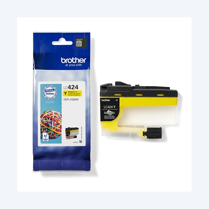 Brother Cartuccia Giallo LC424Y 750 pag | Ecotempo