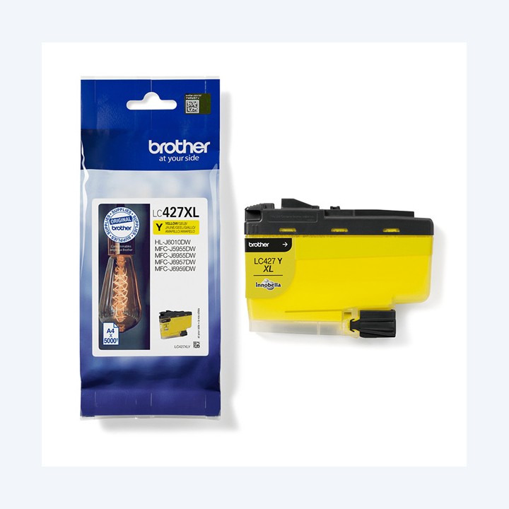 Brother Cartuccia Giallo LC427XLY 5.000 pag | Ecotempo