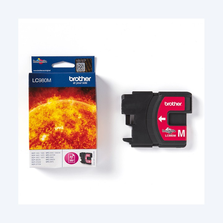 Brother Cartuccia Magenta LC980M 260 pag | Ecotempo