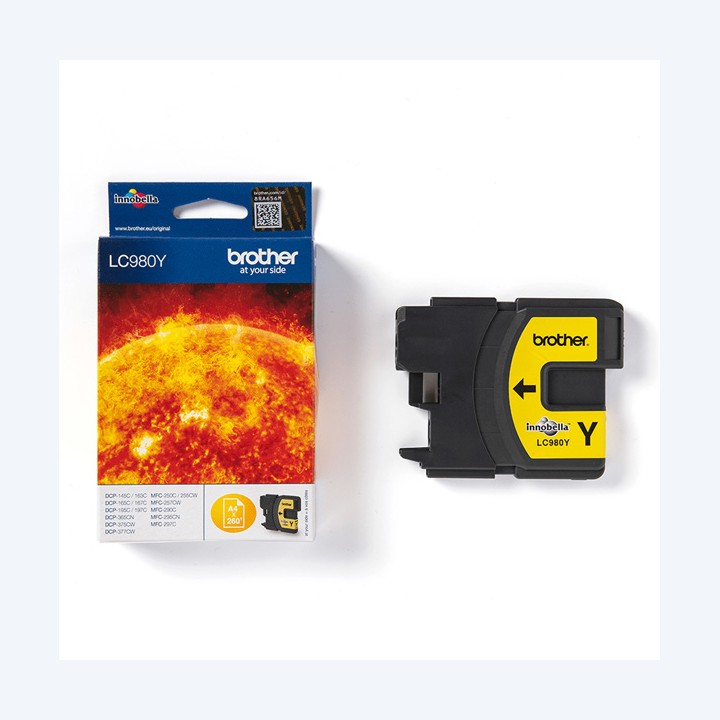 Brother Cartuccia Giallo LC980Y 260 pag | Ecotempo