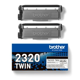 Brother Bundle di 2 Toner Nero TN2320TWIN 2.600 pag | Ecotempo