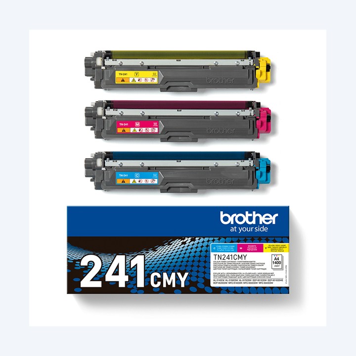 Brother Bundle di 3 Toner C/M/Y TN241CMY 1.400 pag | Ecotempo