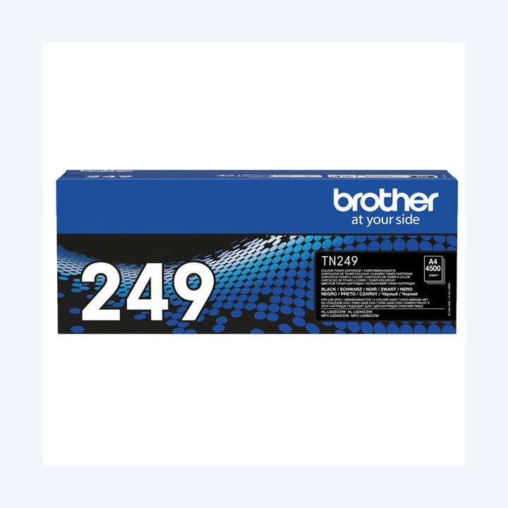 Brother originale Toner Nero TN249BK 4.500 pag | Ecotempo