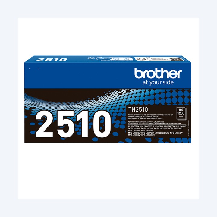Brother originale Toner Nero TN2510 1.200 pag | Ecotempo