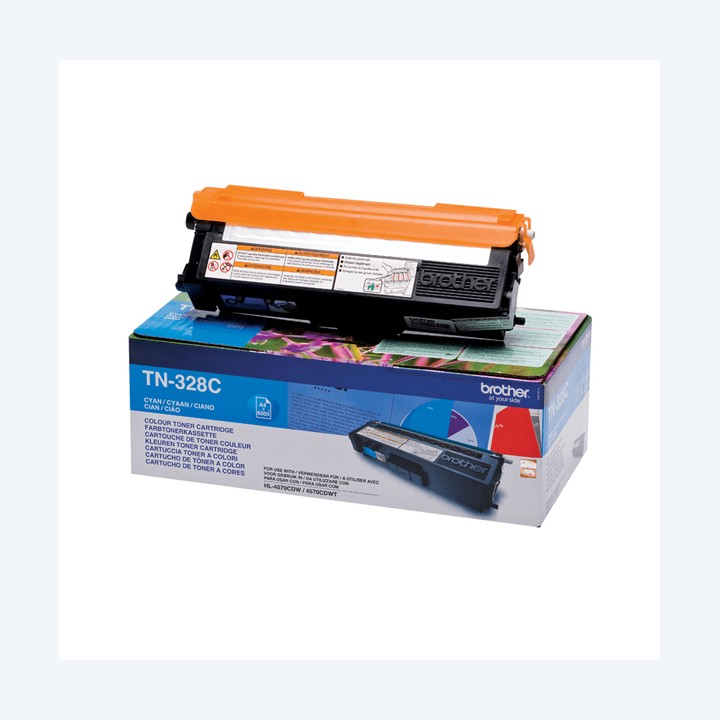Brother Toner Ciano -TN328C 6000 pag | Ecotempo
