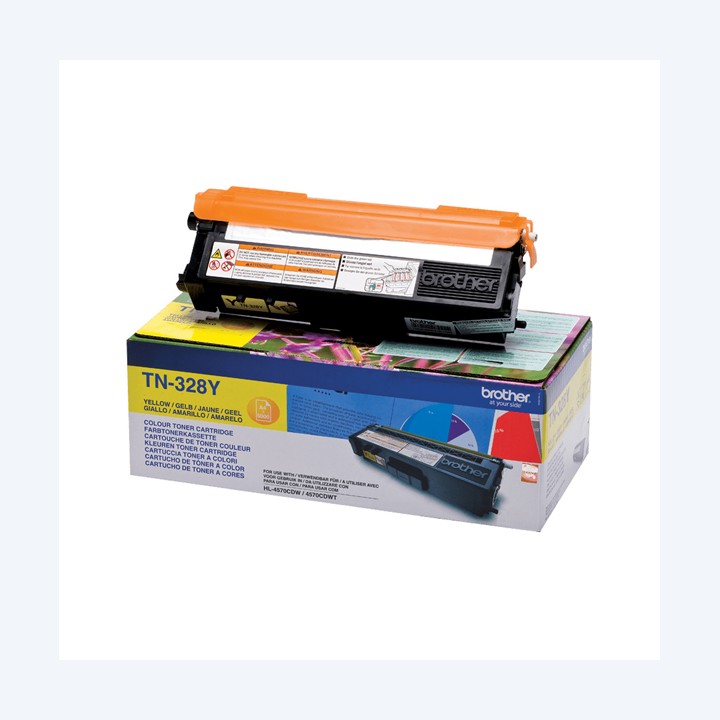 Brother Toner Giallo -TN328Y 6000 pag | Ecotempo