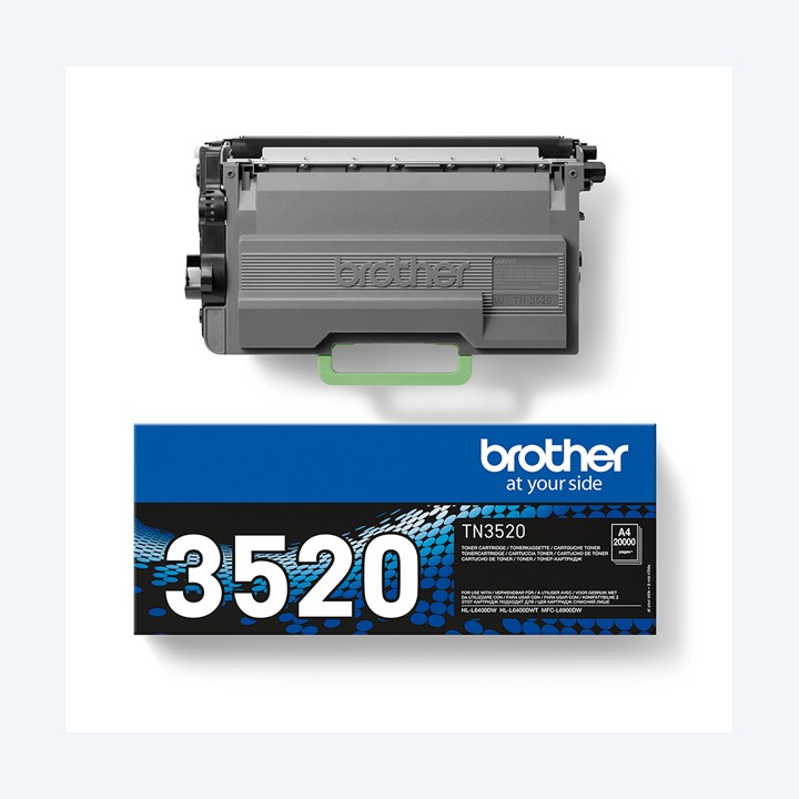Brother Toner Nero TN3520 20.000 pag | Ecotempo