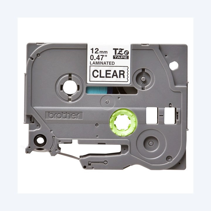 Brother Nastro Nero/Trasparente TZE131S 12mm x 4mt | Ecotempo