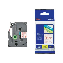 Brother Nastro Rosso/Bianco TZE222 9mm x 8mt | Ecotempo