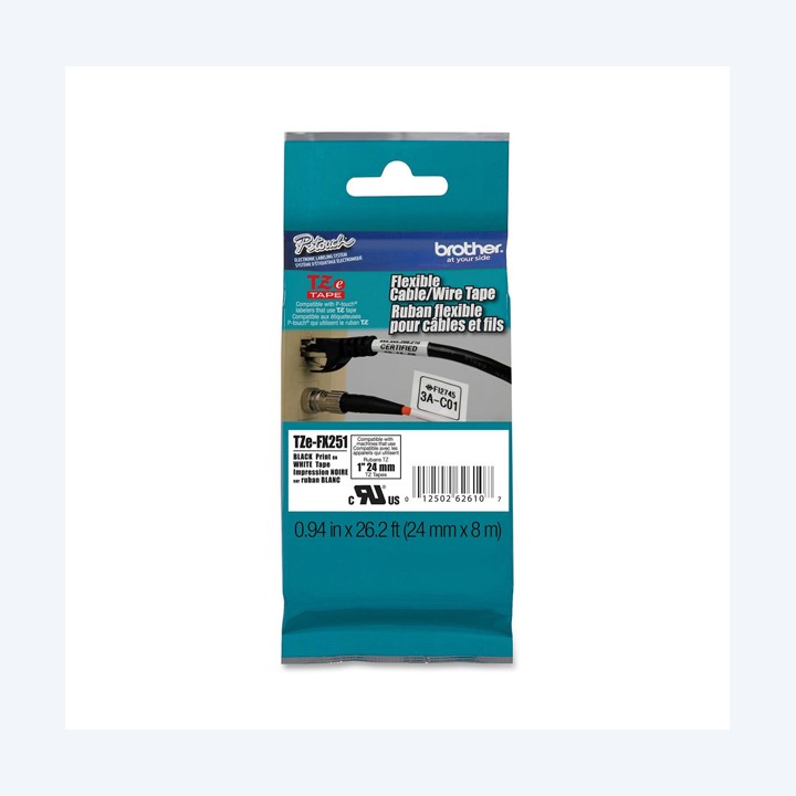 Brother Nastro laminato flessibile — BROTZEFX251 | Ecotempo