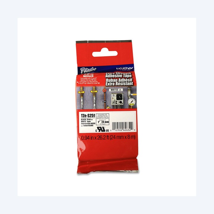 Brother Nastro con adesivo resistente — BROTZES251 | Ecotempo