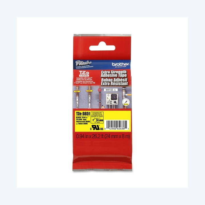 Brother Nastro con adesivo resistente — BROTZES651 | Ecotempo