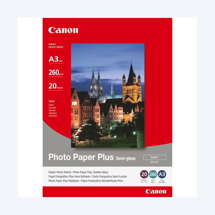 Canon Carta fotografica Plus Semi-Gloss — CAN1686B026 | Ecotempo
