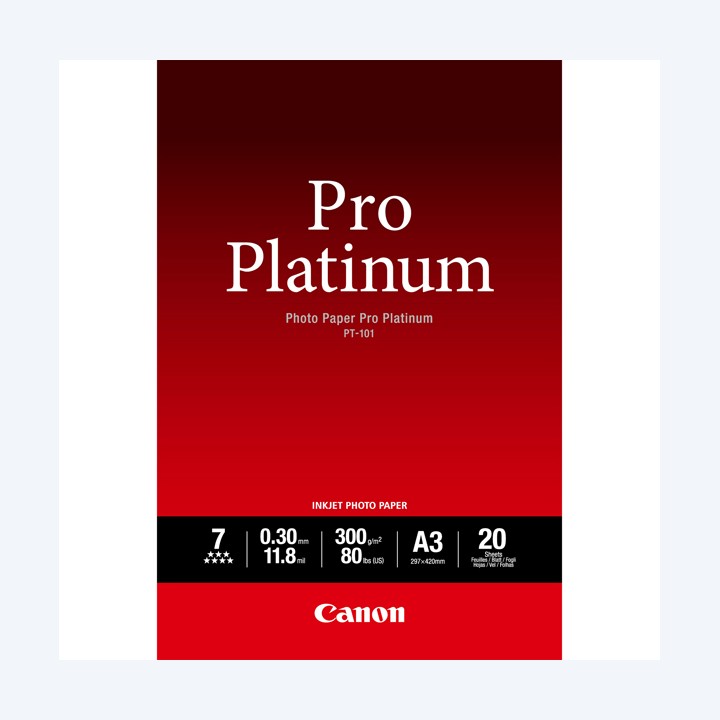 Canon Carta fotografica Pro Platinum — CAN2768B017 | Ecotempo