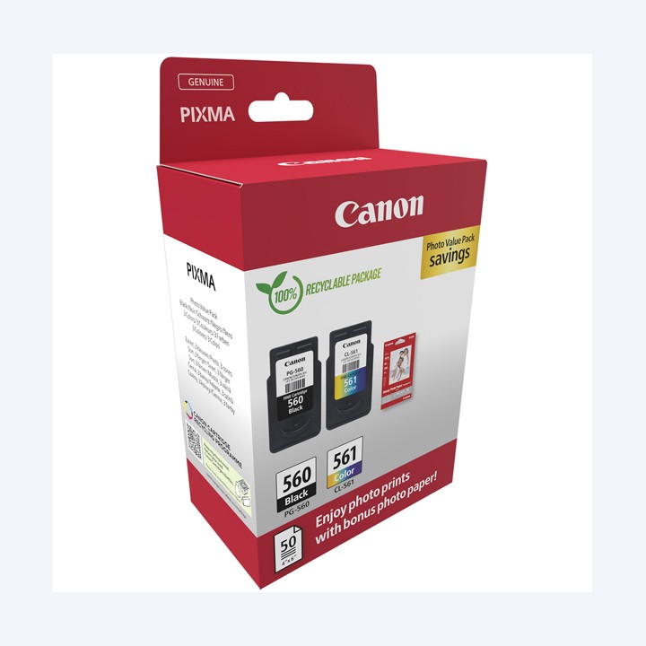 Canon Cartuccia Ink CRG PG-560/CL-561 — CAN3713C008 | Ecotempo
