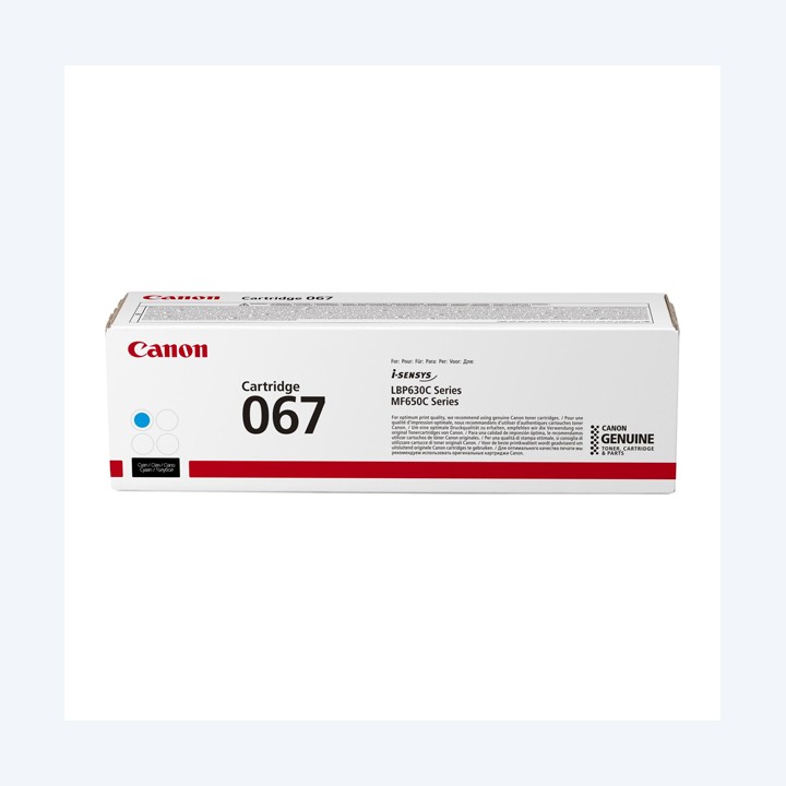 Canon Toner originale 067 Ciano 5101C002 1.250 pag | Ecotempo