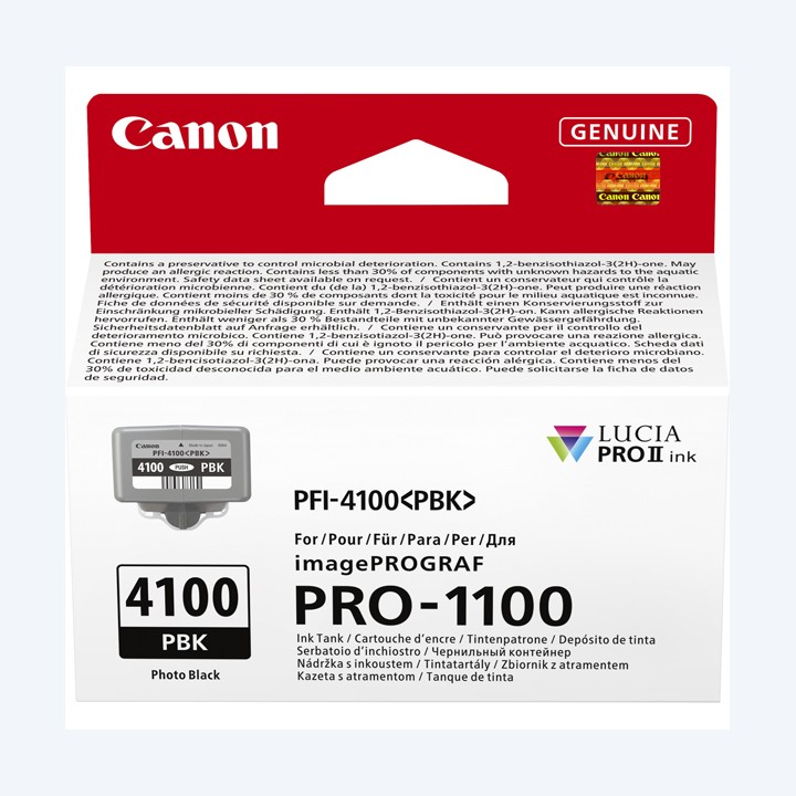 Canon Cartuccia PFI-4100 Nero Photo 6777C001 | Ecotempo