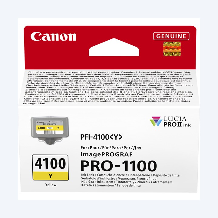 Canon Cartuccia PFI-4100 Giallo 6780C001 | Ecotempo
