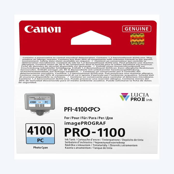 Canon Cartuccia PFI-4100 Ciano Photo 6781C001 | Ecotempo
