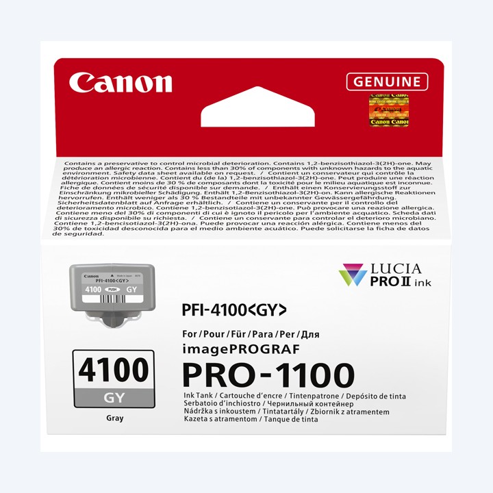 Canon Cartuccia PFI-4100 Grigio 6783C001 | Ecotempo