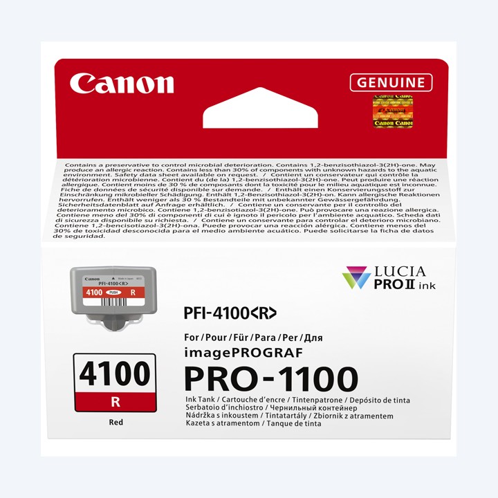 Canon Cartuccia PFI-4100 Rosso 6785C001 | Ecotempo