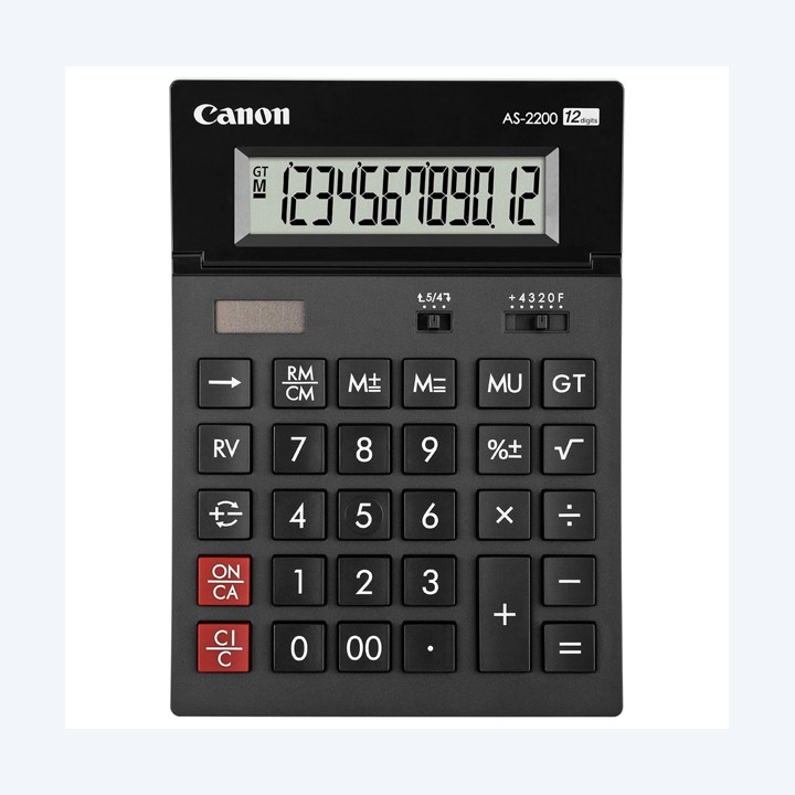Canon Calcolatrice da tavolo AS2200HB | Ecotempo