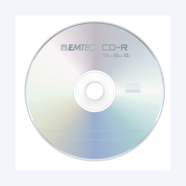 Emtec CD-R ECOC801052CB 80min/700mb | Ecotempo