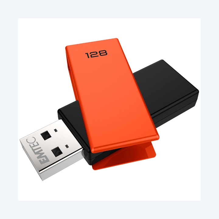 Emtec Usb 2.0 C350 128 GB Arancione | Ecotempo