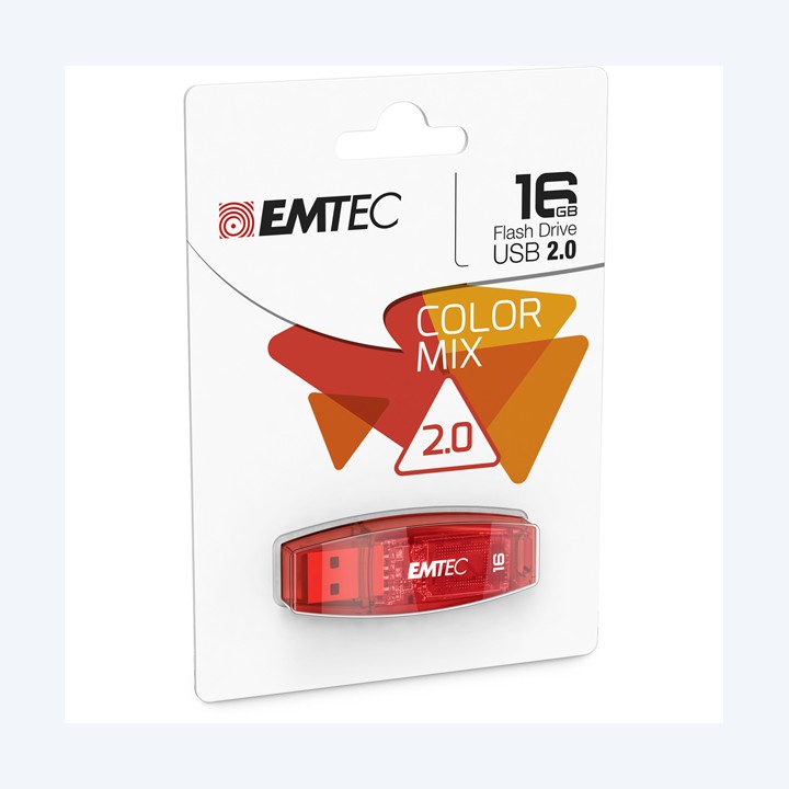 Emtec Memoria Usb 2.0 Rosso ECMMD16GC410 16GB | Ecotempo