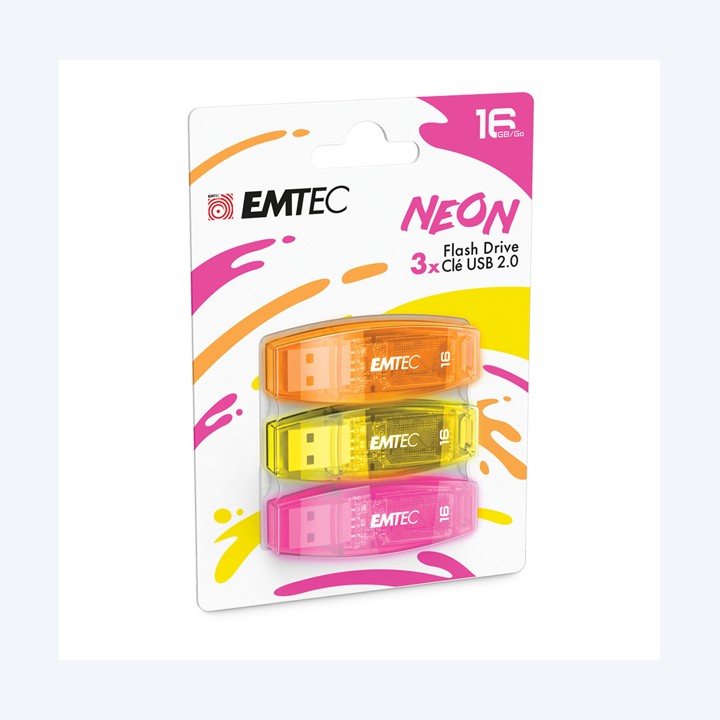 Emtec Memoria Usb 2.0 C410 16GB ECMMD16GC410P3NEO | Ecotempo