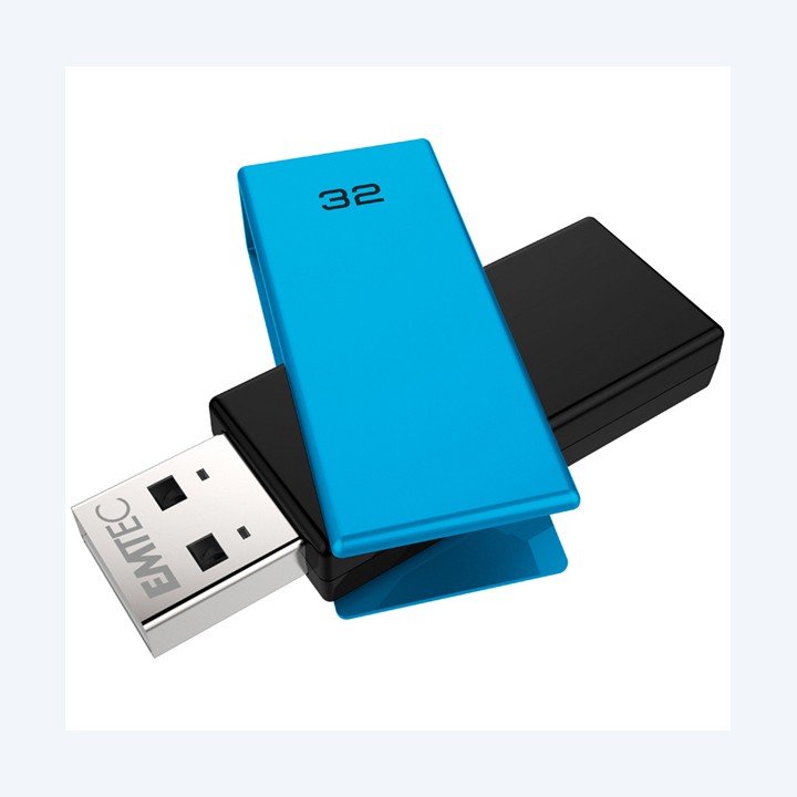 Emtec Usb 2.0 C350 32 GB Blu | Ecotempo